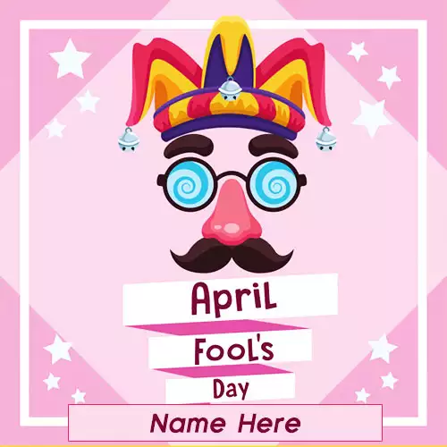 Funny April Fools Day 2024 Image with Name